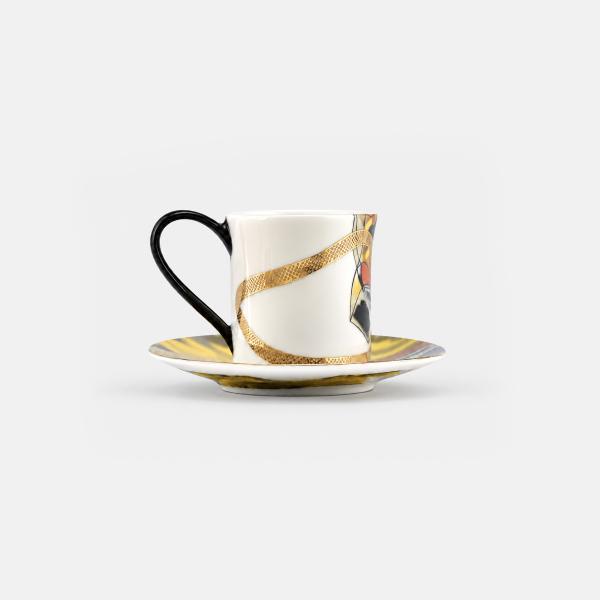 Coffee Cup & Saucer “Gorky”