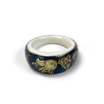 Ring "Velvet blue"