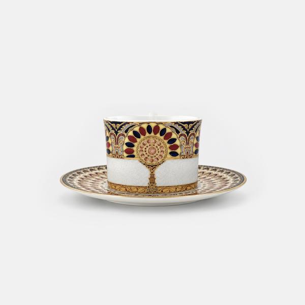 Coffee Cup & Saucer "Golden portal"