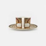 Coffee Cup & Saucer "Golden portal"