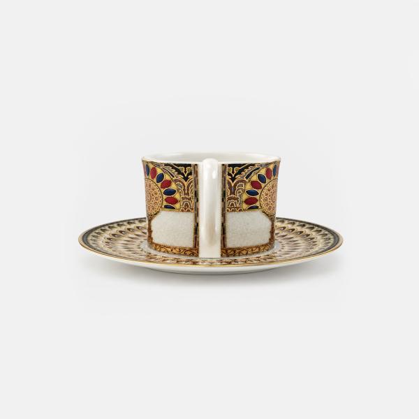Coffee Cup & Saucer "Golden portal"
