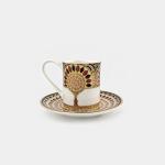 Coffee Cup & Saucer "Golden portal"