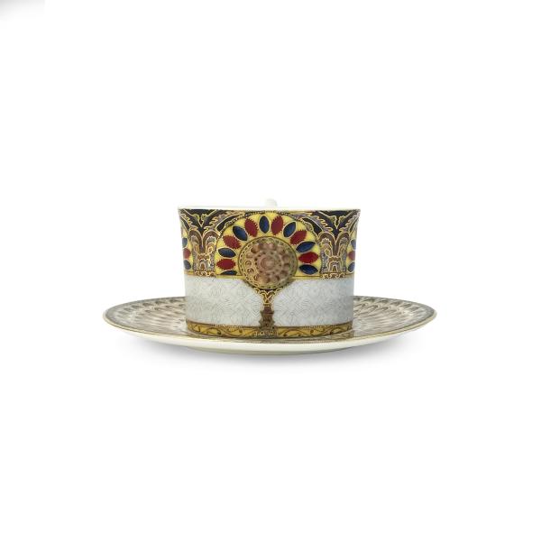 Coffee Cup & Saucer "Golden portal"
