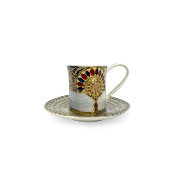 Coffee Cup & Saucer "Golden portal"