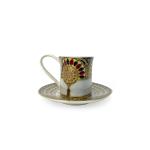 Coffee Cup & Saucer "Golden portal"