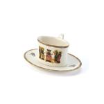 Coffee Cup & Saucer "Armenian Miniature"