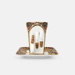 Tea Cup with saucer  "Golden Portal"
