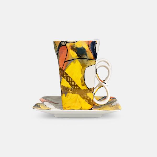 Tea Cup with saucer  "Gorky"